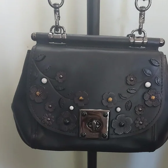 Coach Tea Rose Bag - Picture 1 of 9